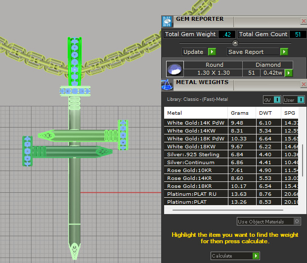  Cartier Elegant Cross a Nail Printing Model 3D print model_13