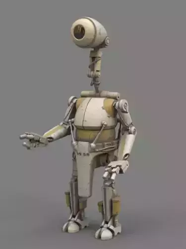 PK Droid One12 Scale Articulation STL Files 3D print model