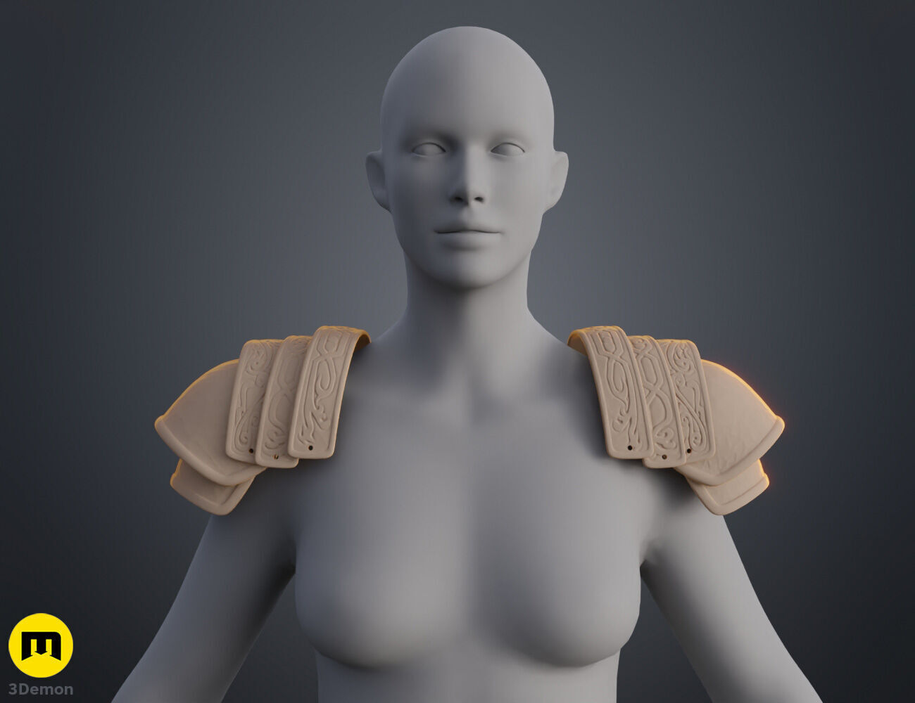 Astrid Iron Armor - How To Train Your Dragon 3D print model_7