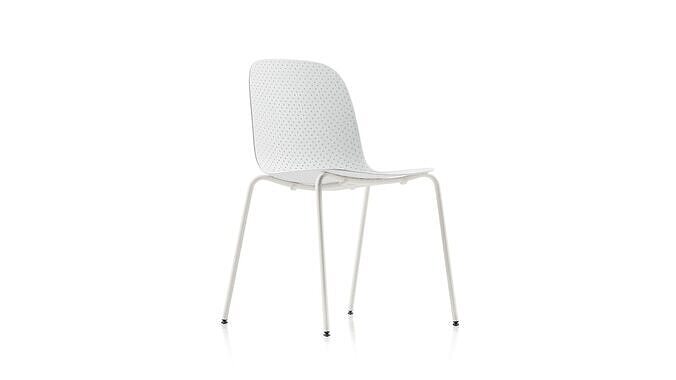 13Eighty chair Wood Steel HAY 3D model