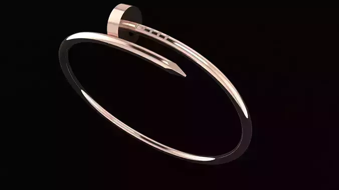 Carter Juste un Clou bracelet printing model 3D print model