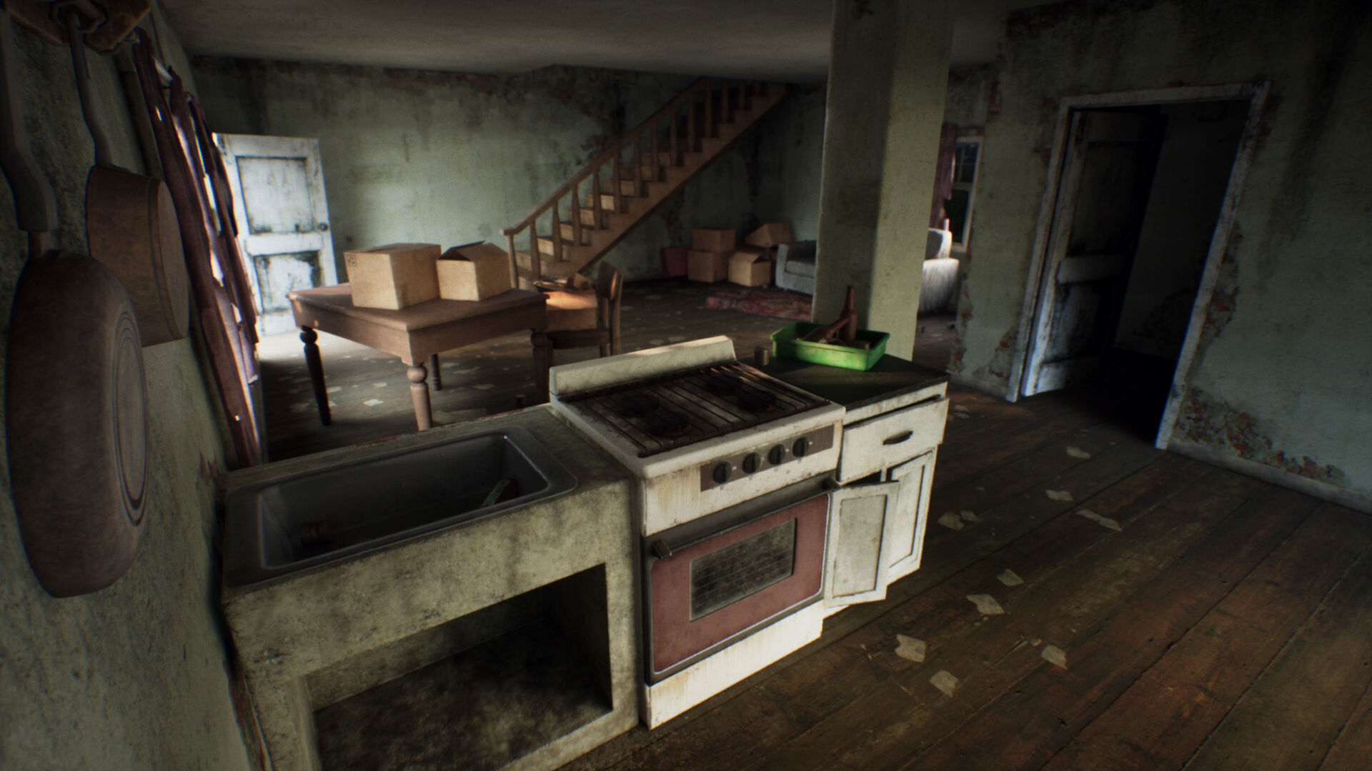 Post-Apocalyptic Interior Prop Pack-Game Ready 3D Assets Low-poly 3D model_5