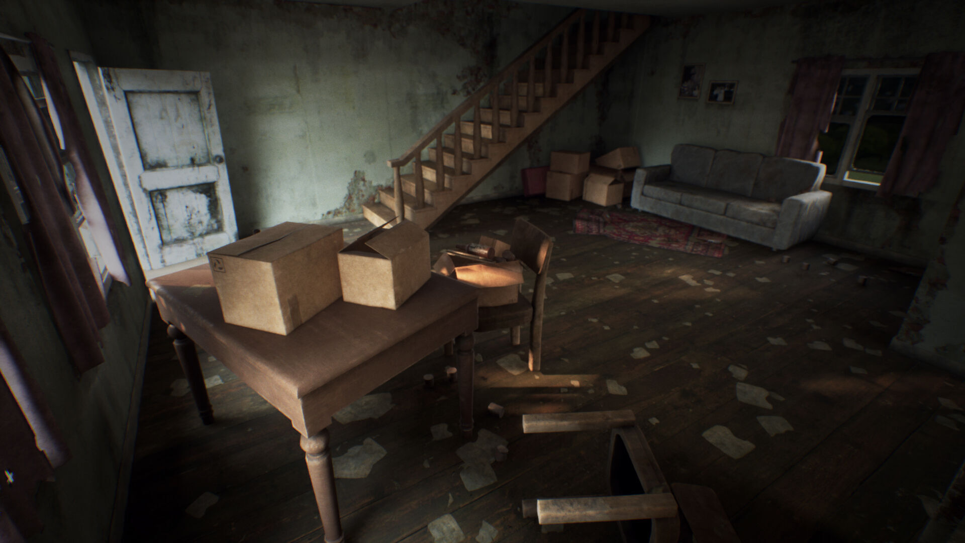 Post-Apocalyptic Interior Prop Pack-Game Ready 3D Assets Low-poly 3D model_6