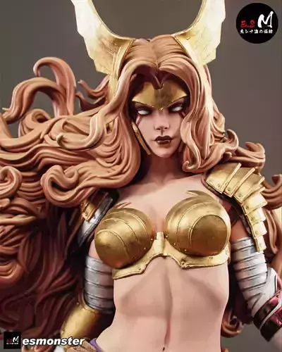 Angela  Aldrif Odinsdottir CHARACTER BY ESM 