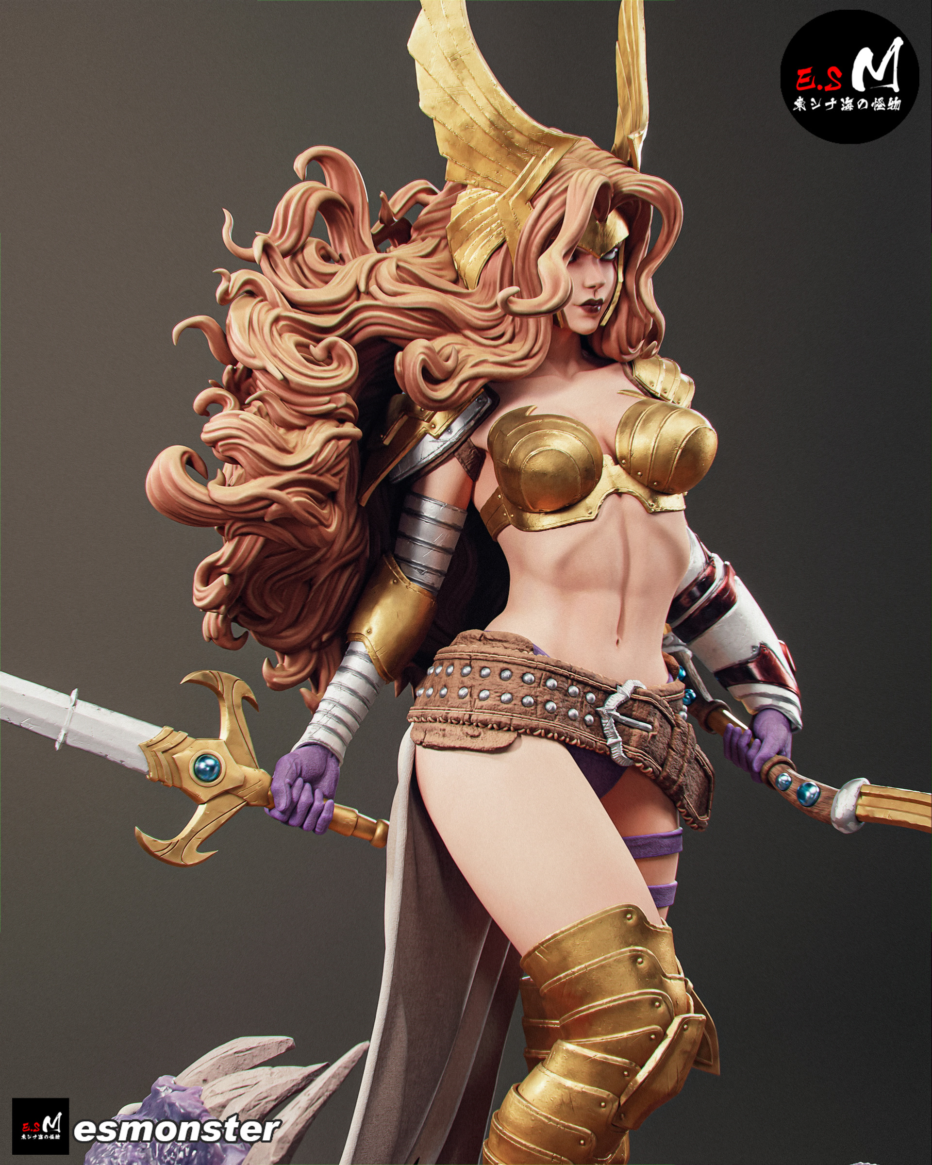 Angela Aldrif Odinsdottir CHARACTER BY ESM 3D print model_13