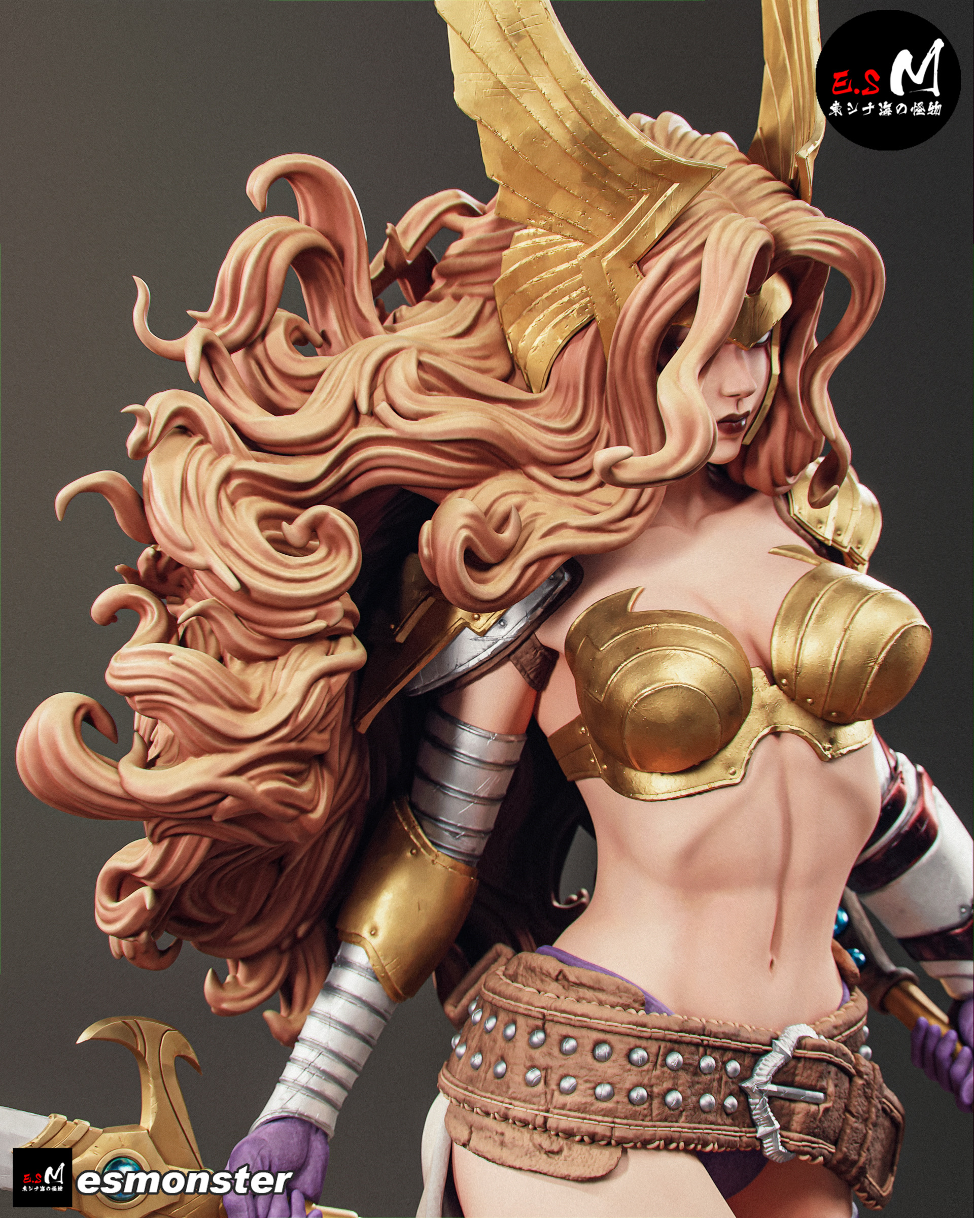 Angela Aldrif Odinsdottir CHARACTER BY ESM 3D print model_9