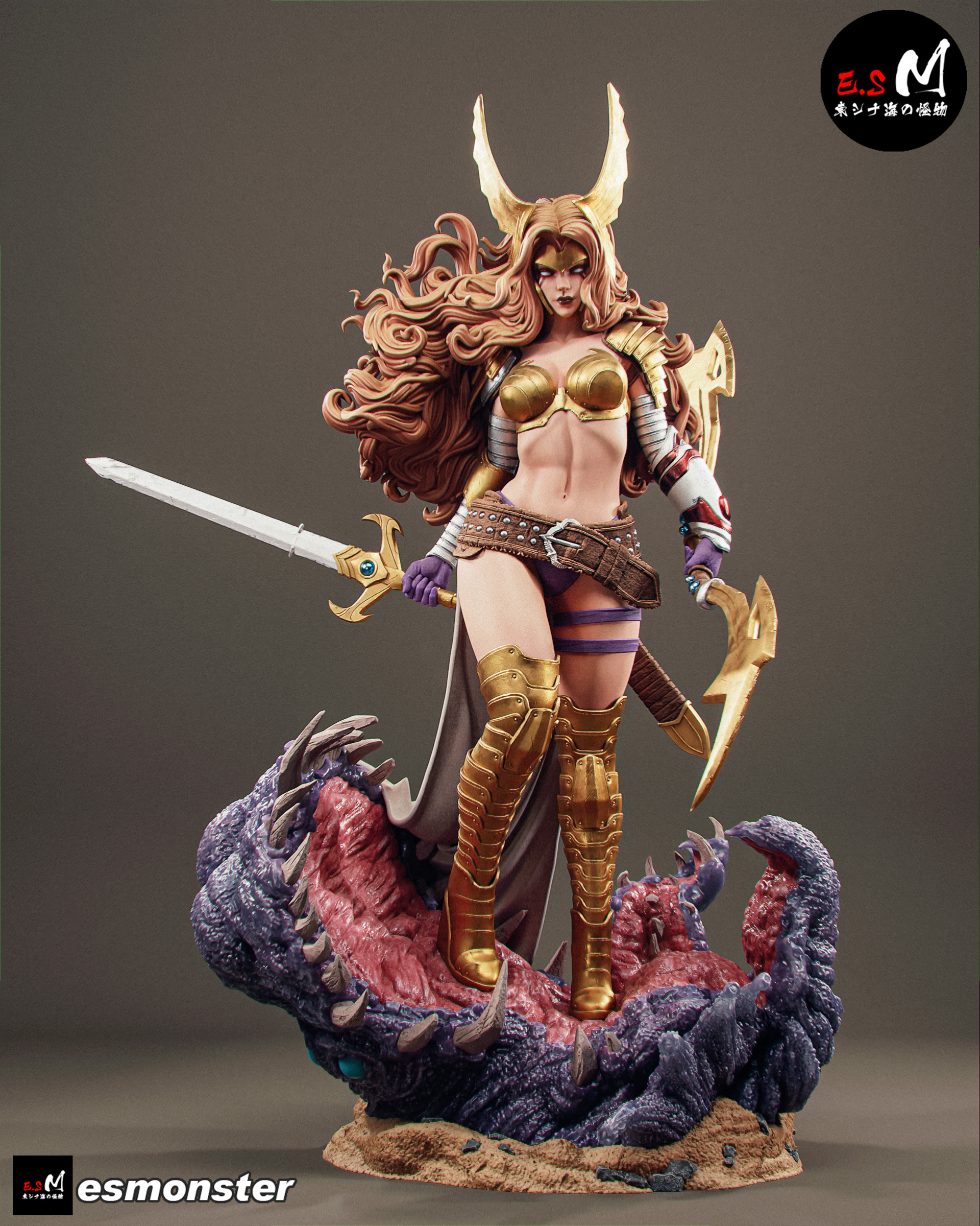 Angela Aldrif Odinsdottir CHARACTER BY ESM 3D print model_1