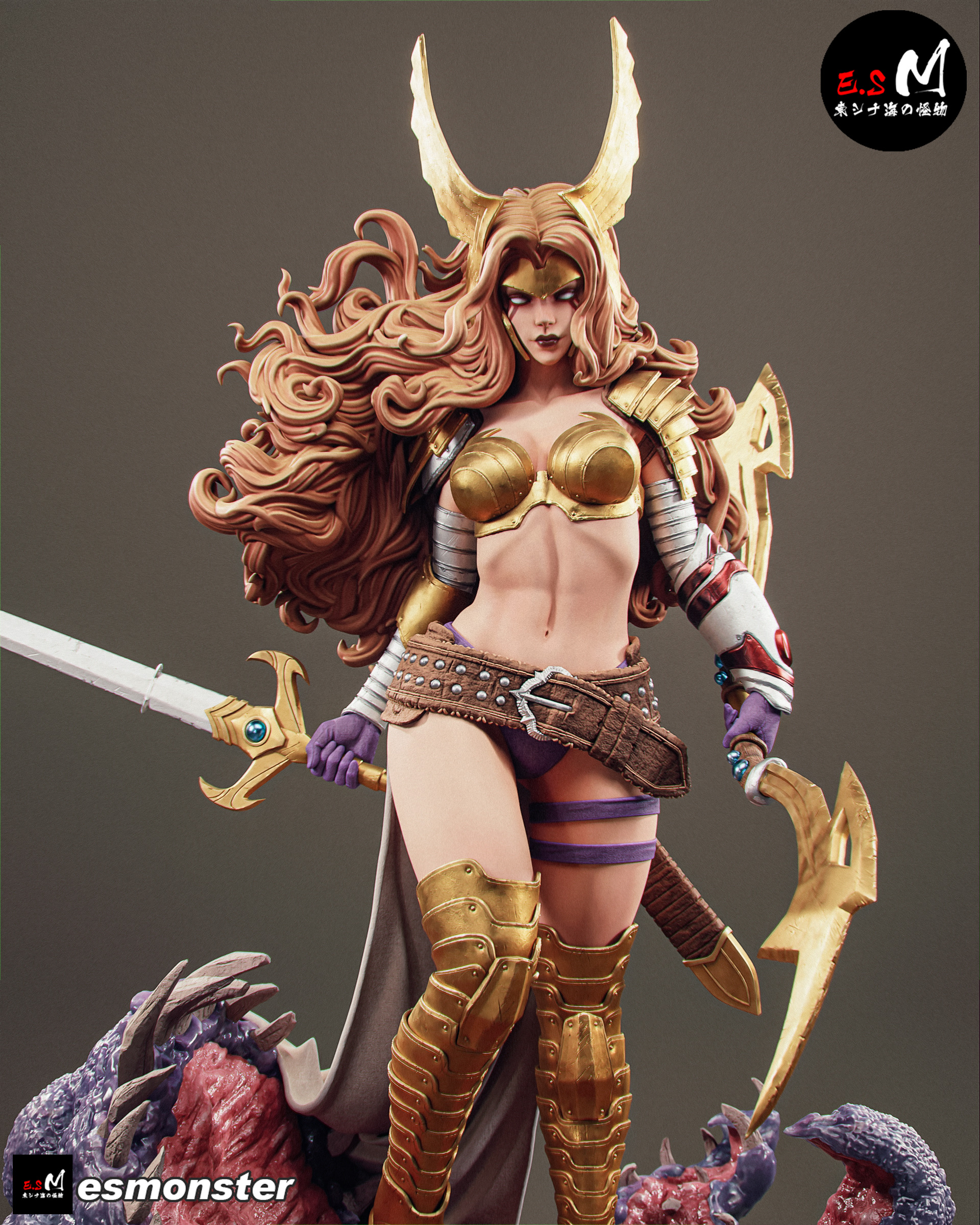 Angela Aldrif Odinsdottir CHARACTER BY ESM 3D print model_25