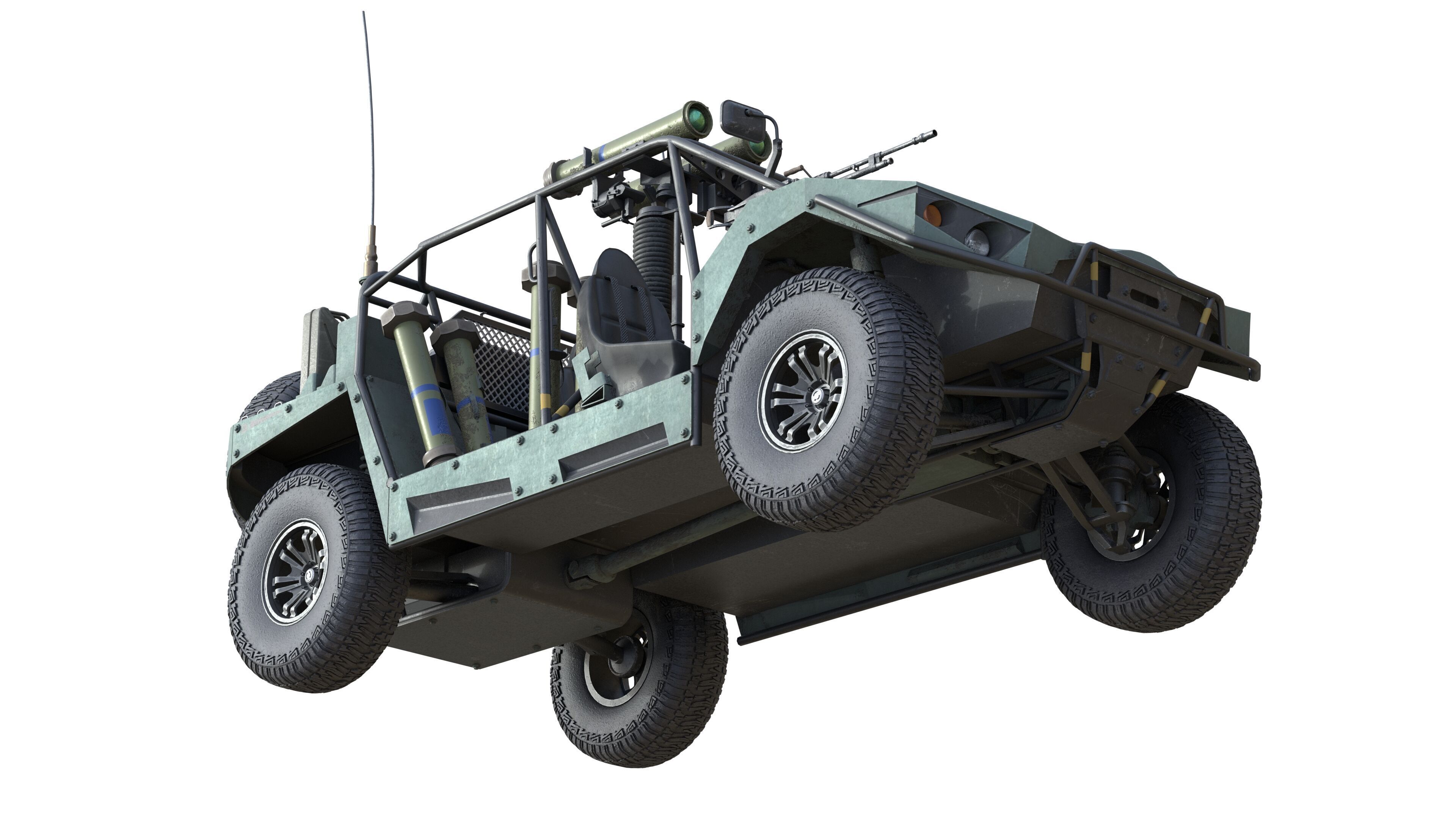 LSV MK II v101 Undrivile Low-poly 3D model_8