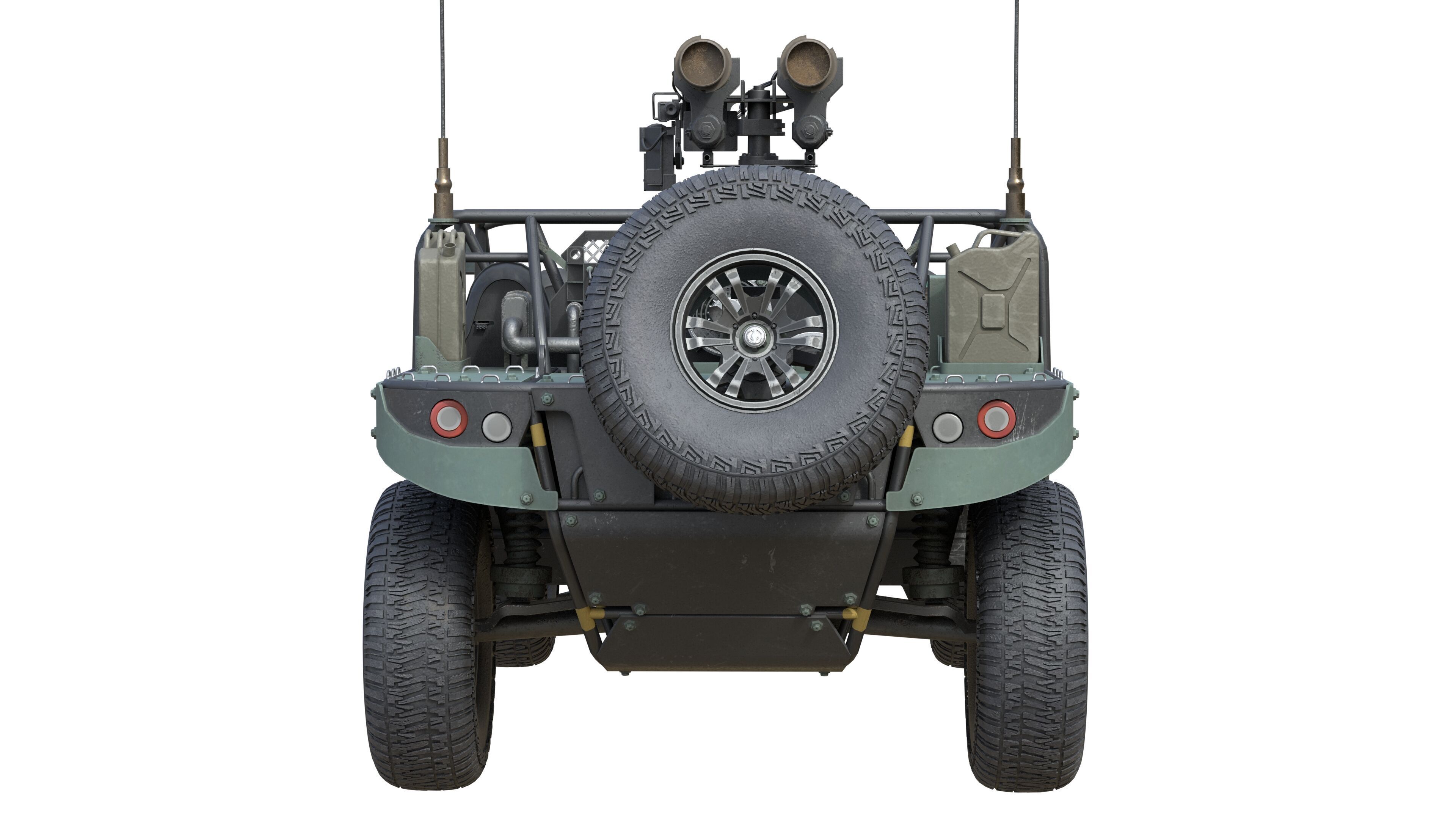 LSV MK II v101 Undrivile Low-poly 3D model_7