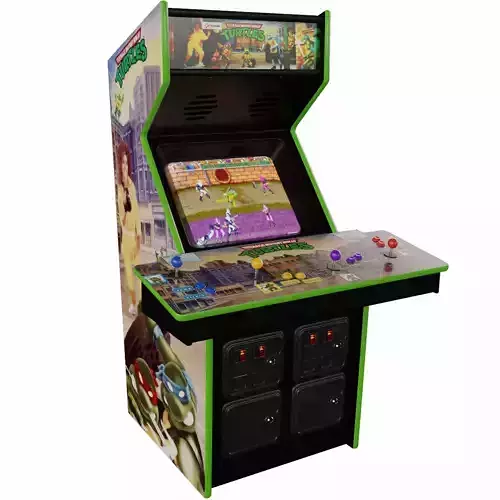 Teenage Mutant Ninja Turtles Arcade Cabinet Retro