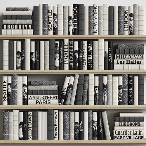 Classic Books 70 3D model
