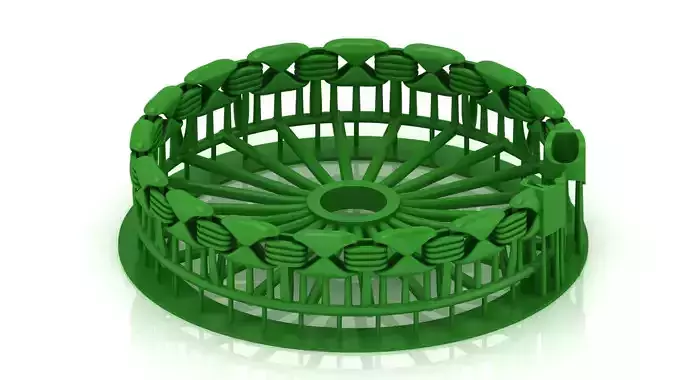 9MM SPIRAL TOP SOLD UNIQUE 3D BRACELET MODEL