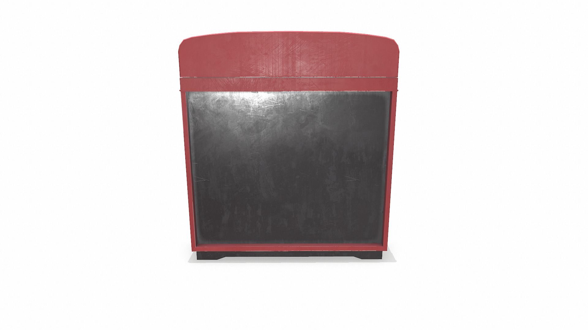 Old Vintage Stove Low-poly PBR Low-poly 3D model_8