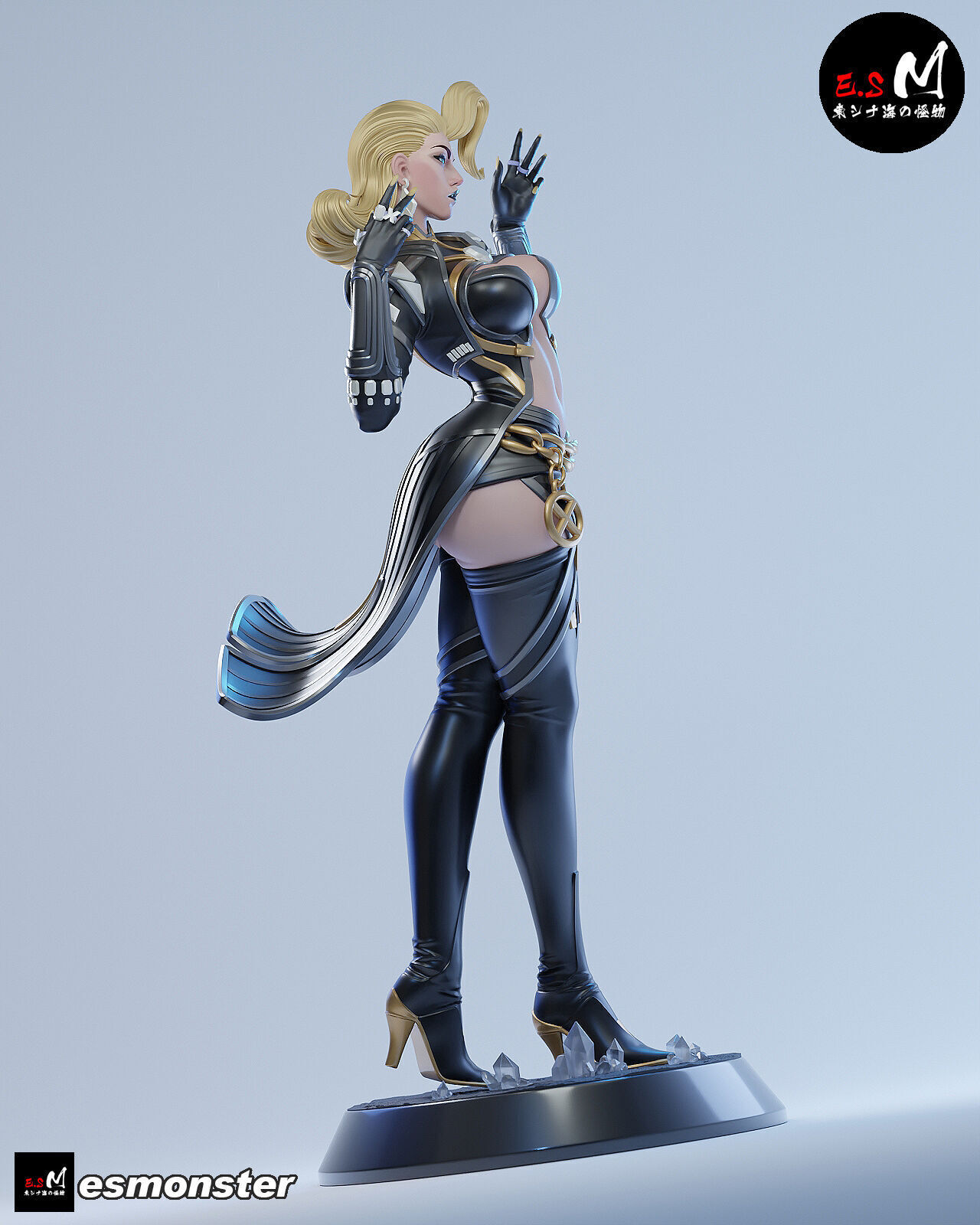 Emma Frost CHARACTER BY ESM 3D print model_3