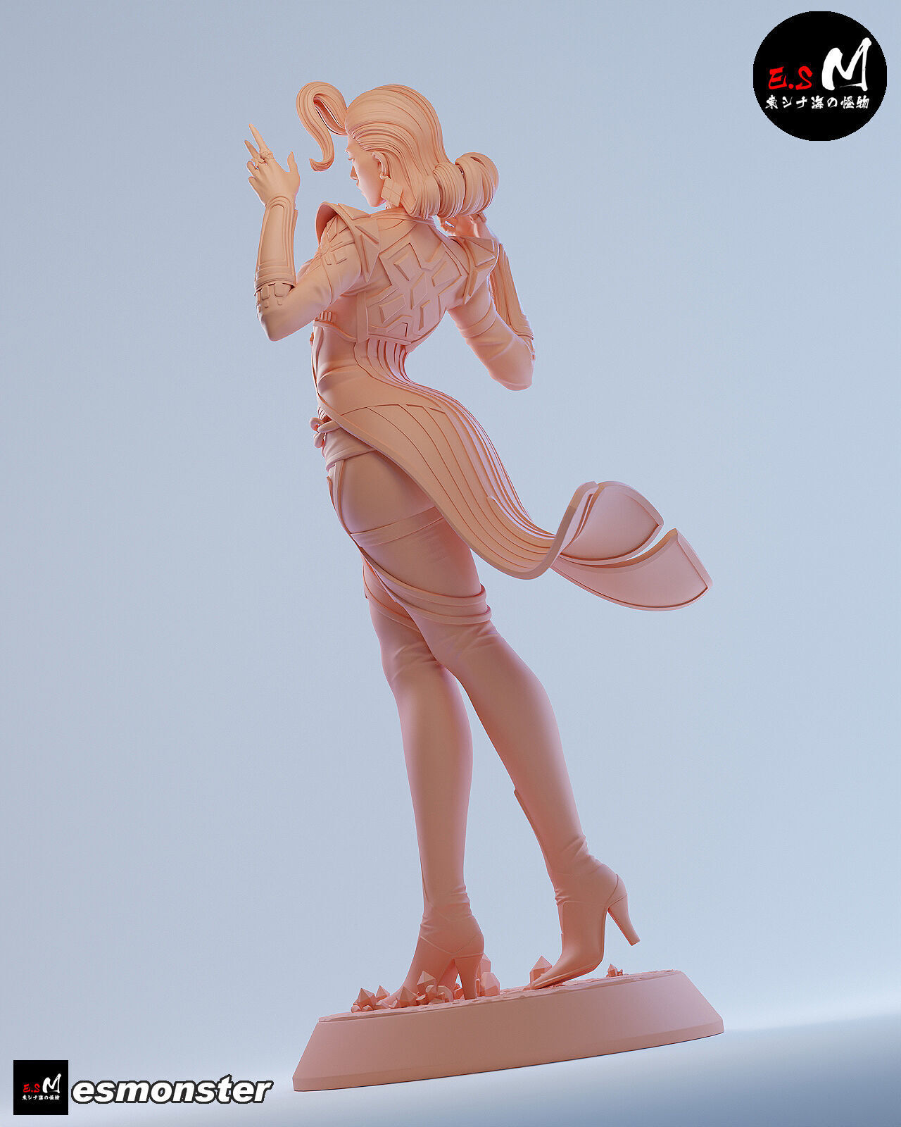 Emma Frost CHARACTER BY ESM 3D print model_46
