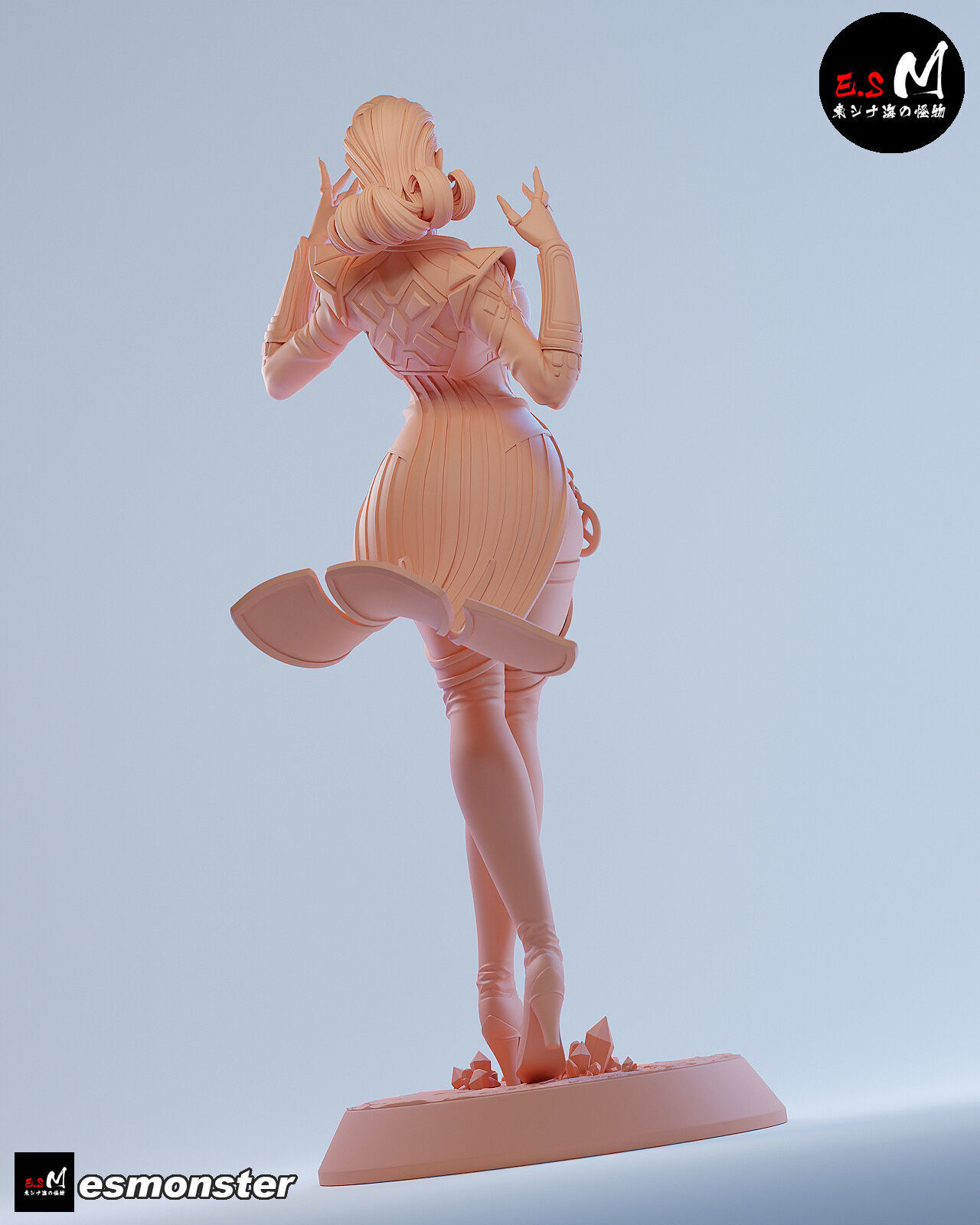 Emma Frost CHARACTER BY ESM 3D print model_44