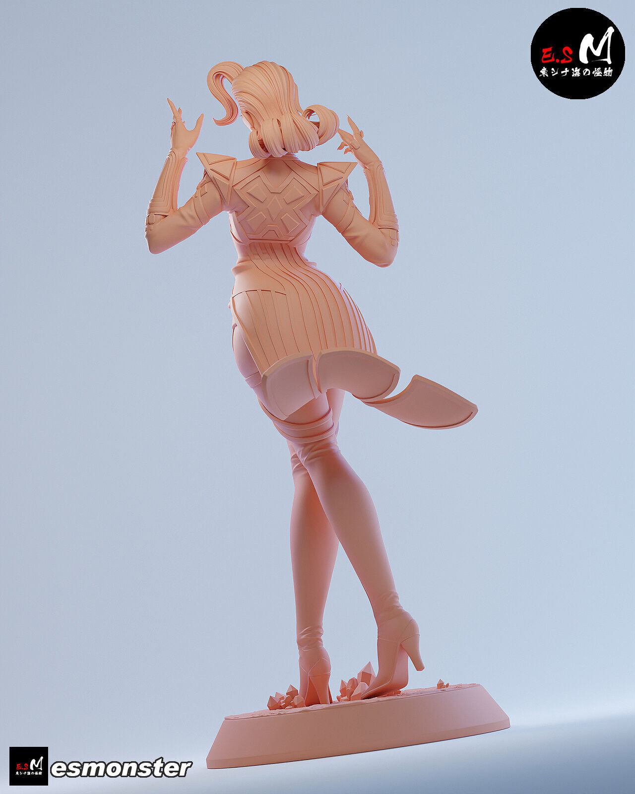 Emma Frost CHARACTER BY ESM 3D print model_45