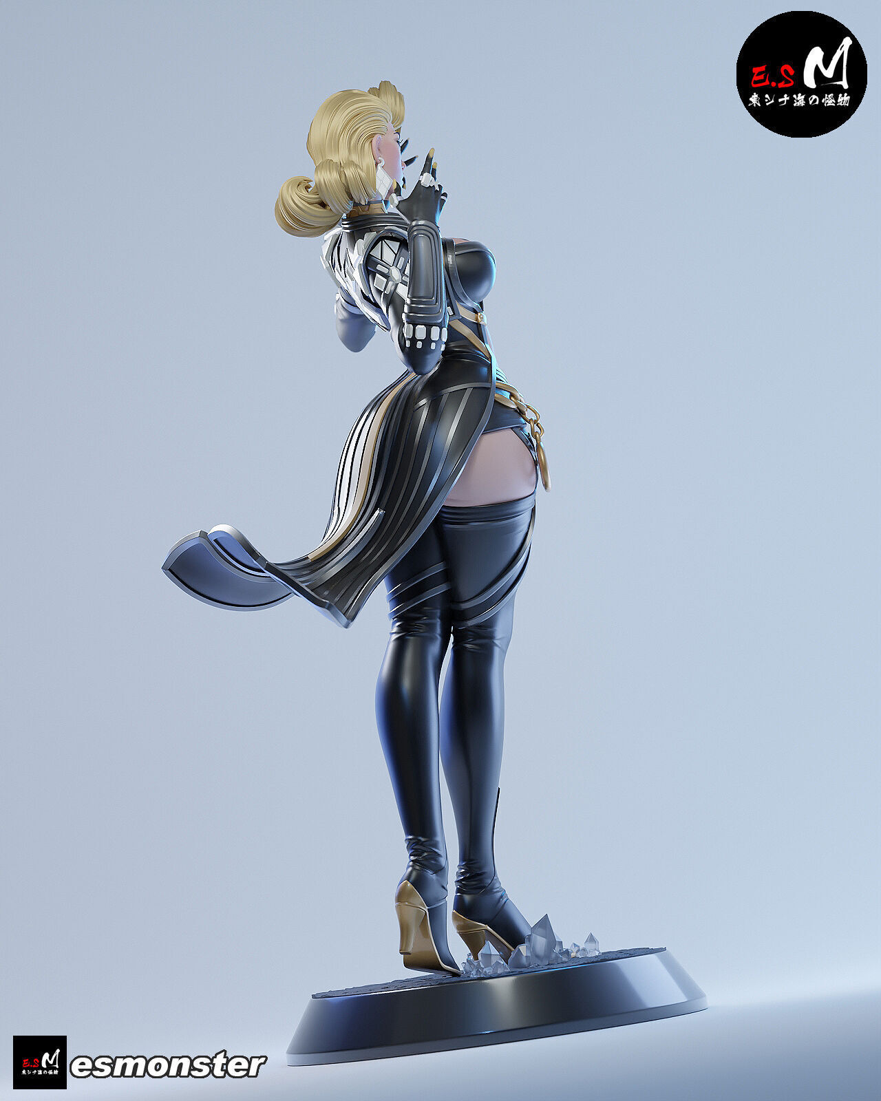 Emma Frost CHARACTER BY ESM 3D print model_4