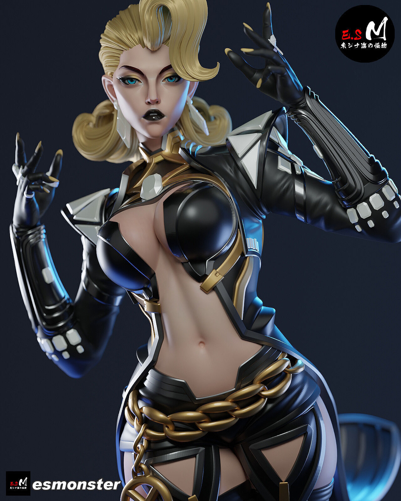 Emma Frost CHARACTER BY ESM 3D print model_20