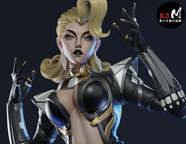 Emma Frost CHARACTER BY ESM  3D print model