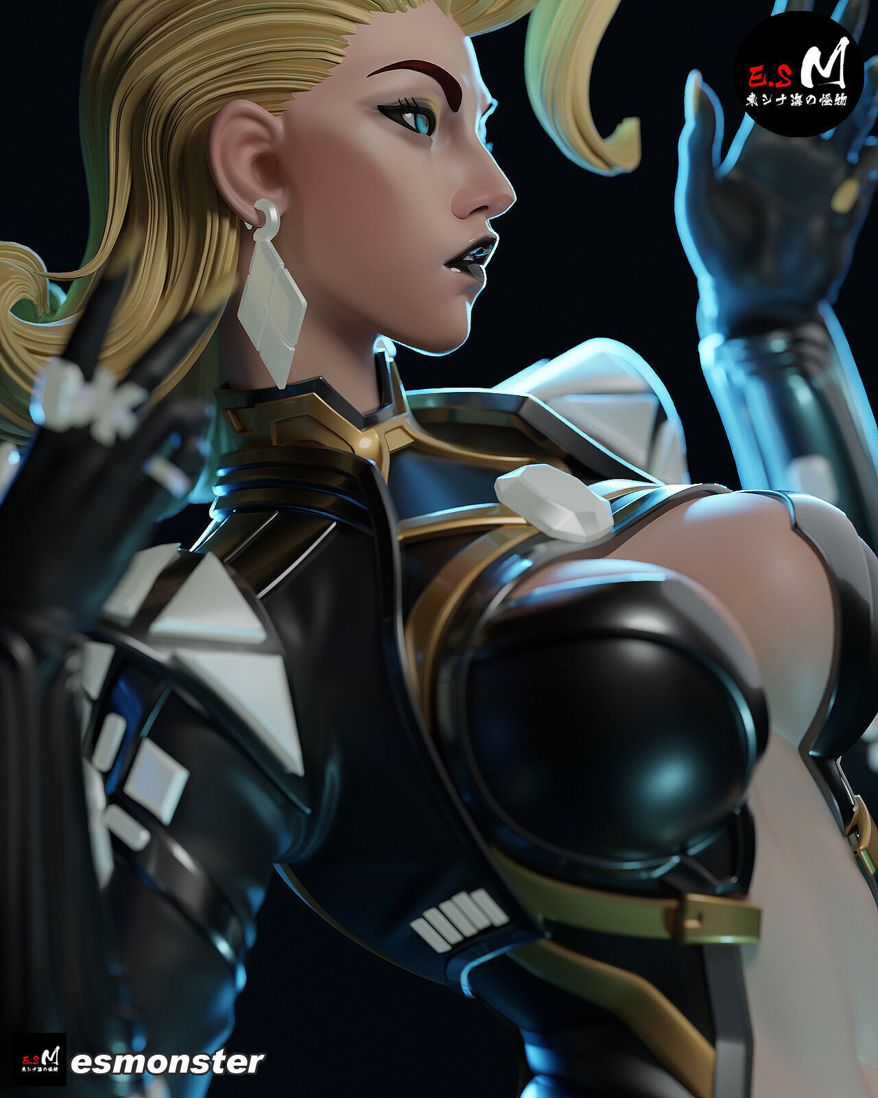 Emma Frost CHARACTER BY ESM 3D print model_32