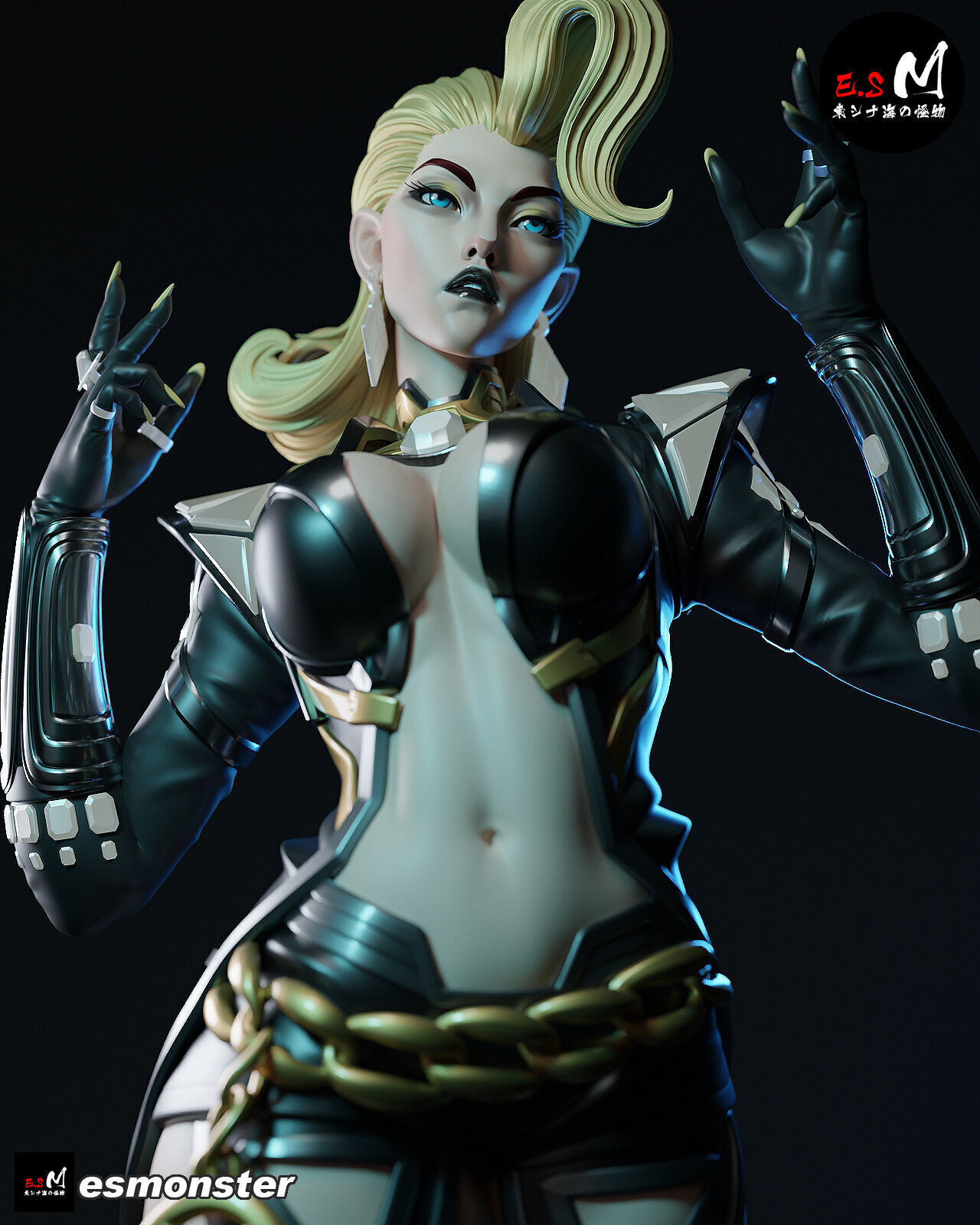 Emma Frost CHARACTER BY ESM 3D print model_29