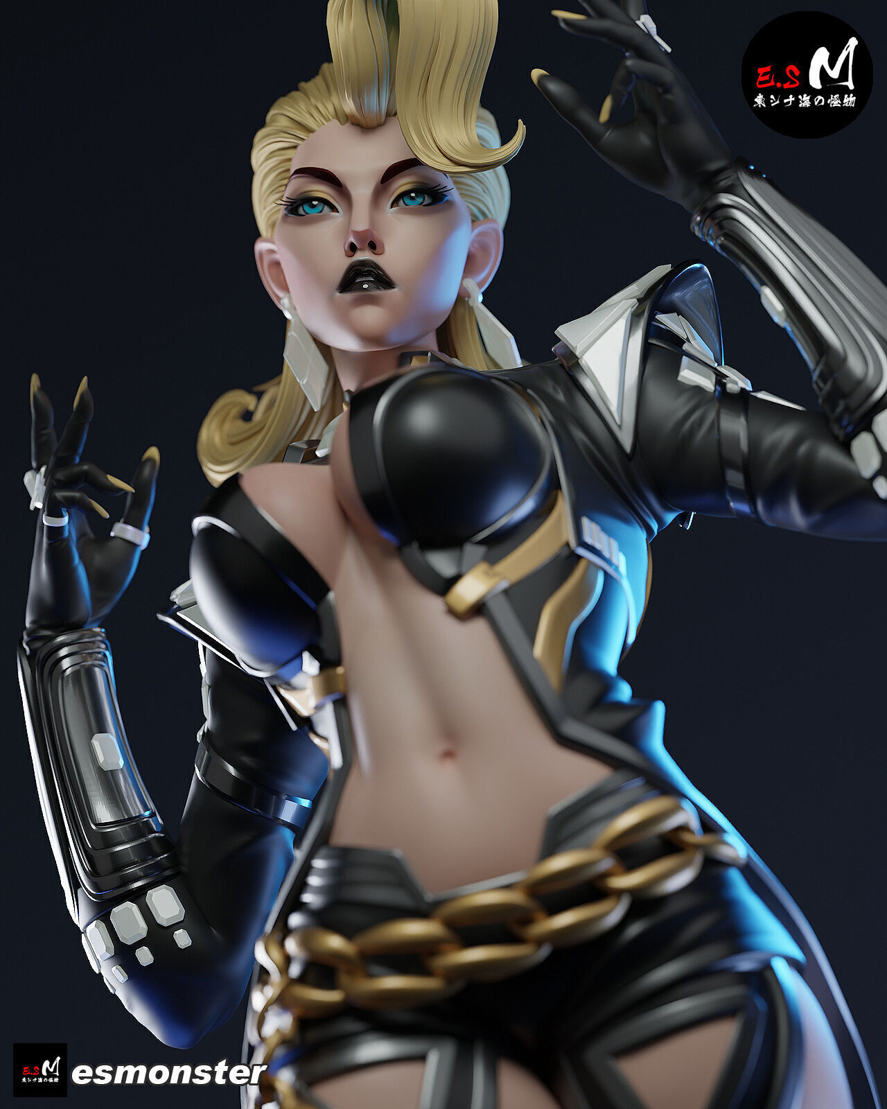 Emma Frost CHARACTER BY ESM 3D print model_19