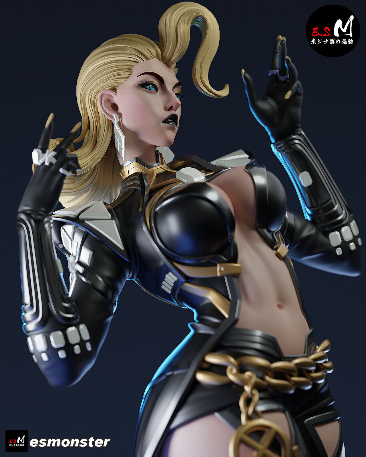 Emma Frost CHARACTER BY ESM 3D print model_23