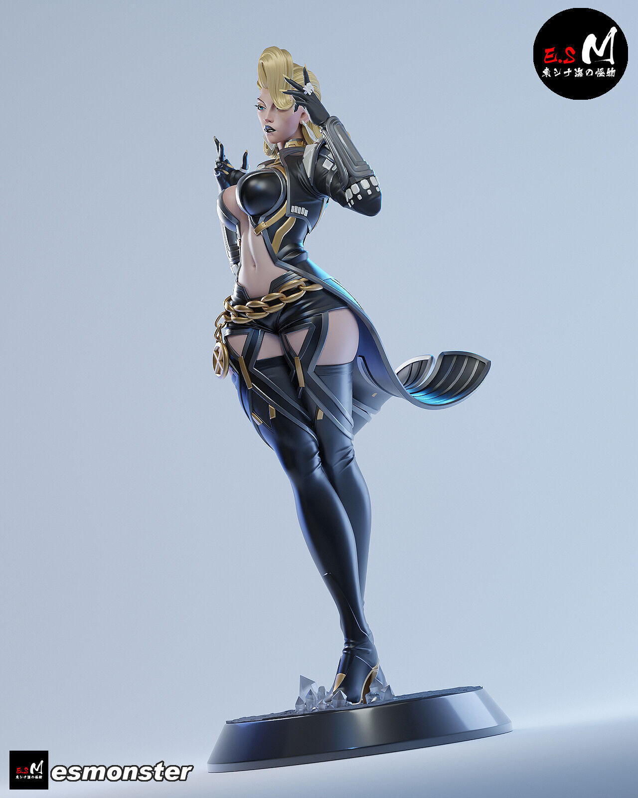 Emma Frost CHARACTER BY ESM 3D print model_9