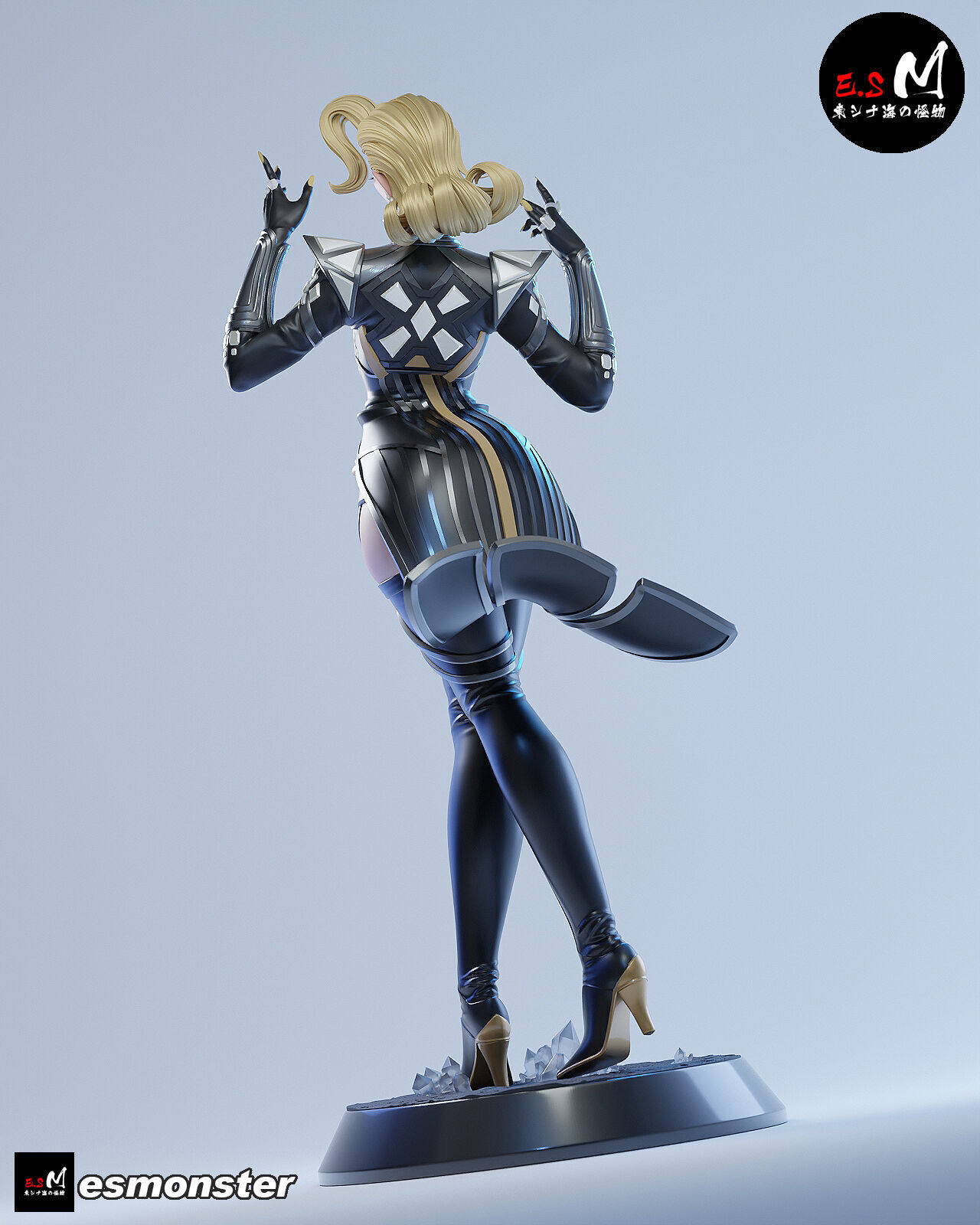 Emma Frost CHARACTER BY ESM 3D print model_6