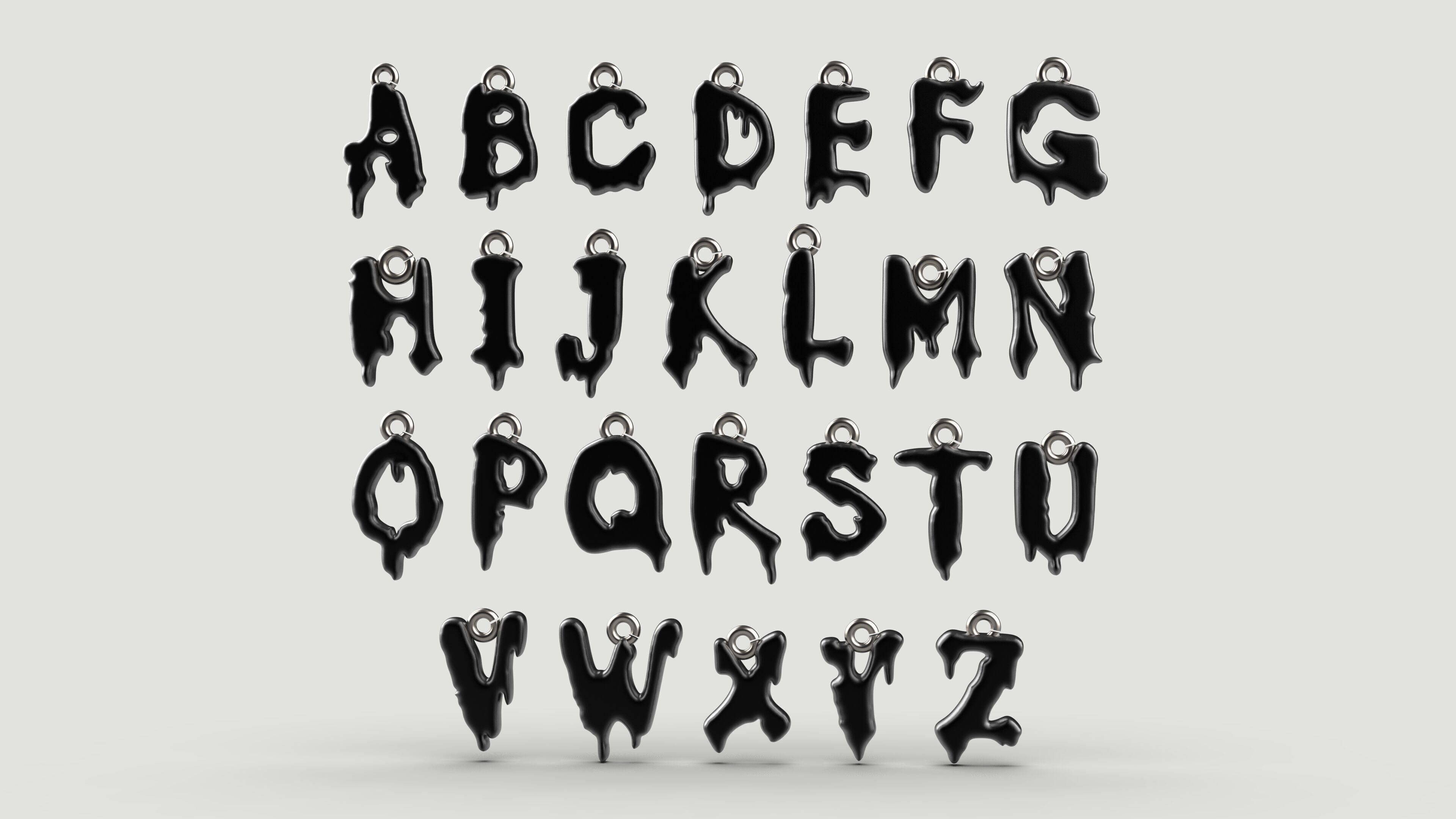 a100-131-pen-alphabet 3D print model_4