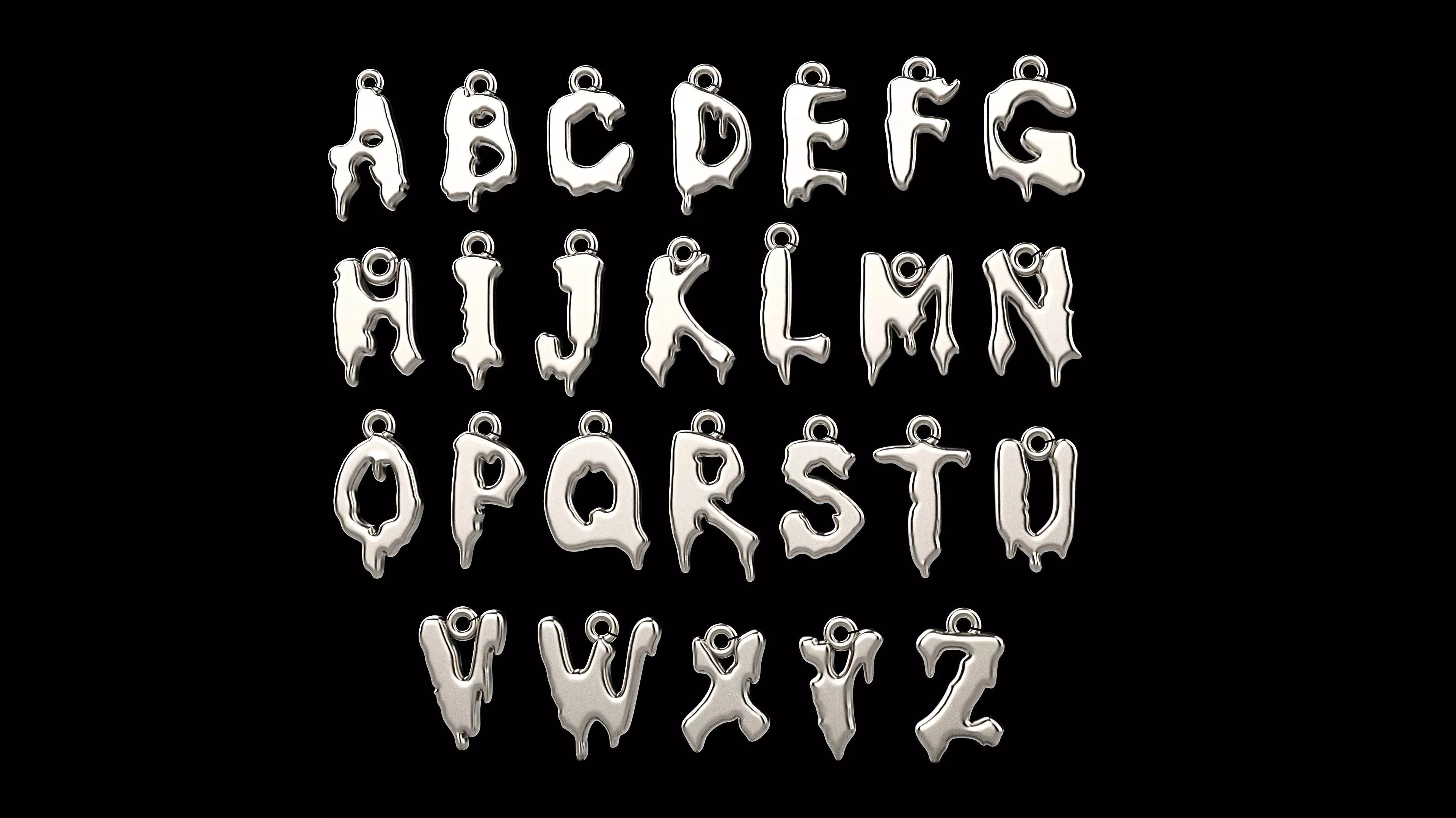 a100-131-pen-alphabet 3D print model_0