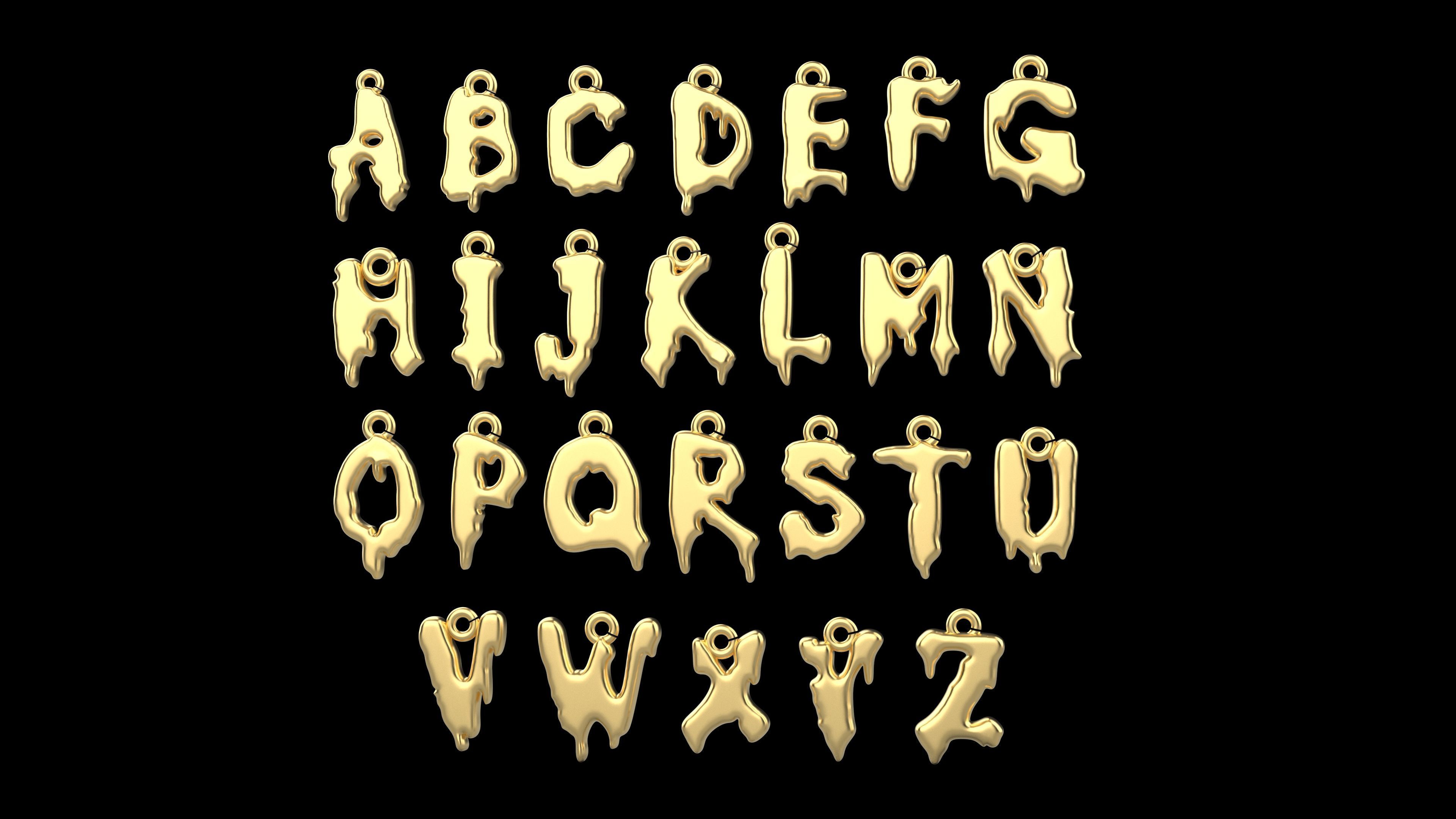 a100-131-pen-alphabet 3D print model_1