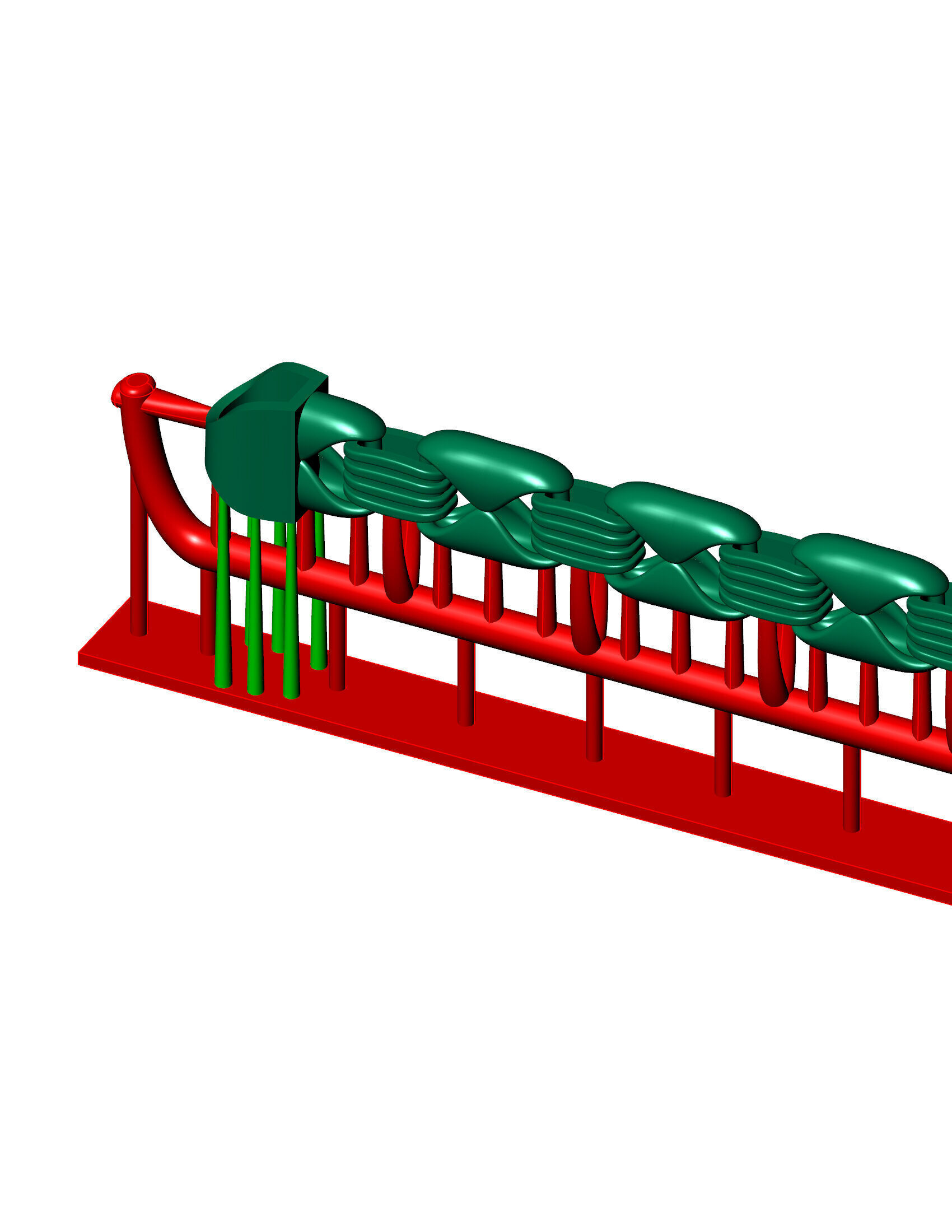 9MM STRICK TOP SOLD UNIQUE 3D BRACELET MODEL 3D print model_4