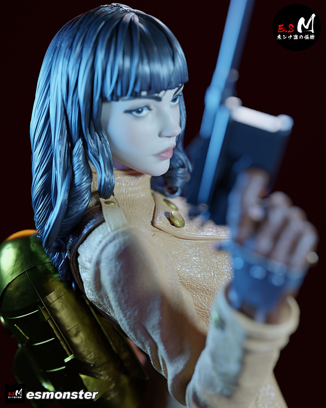 The female Rocketeer CHARACTER BY ESM 3D print model