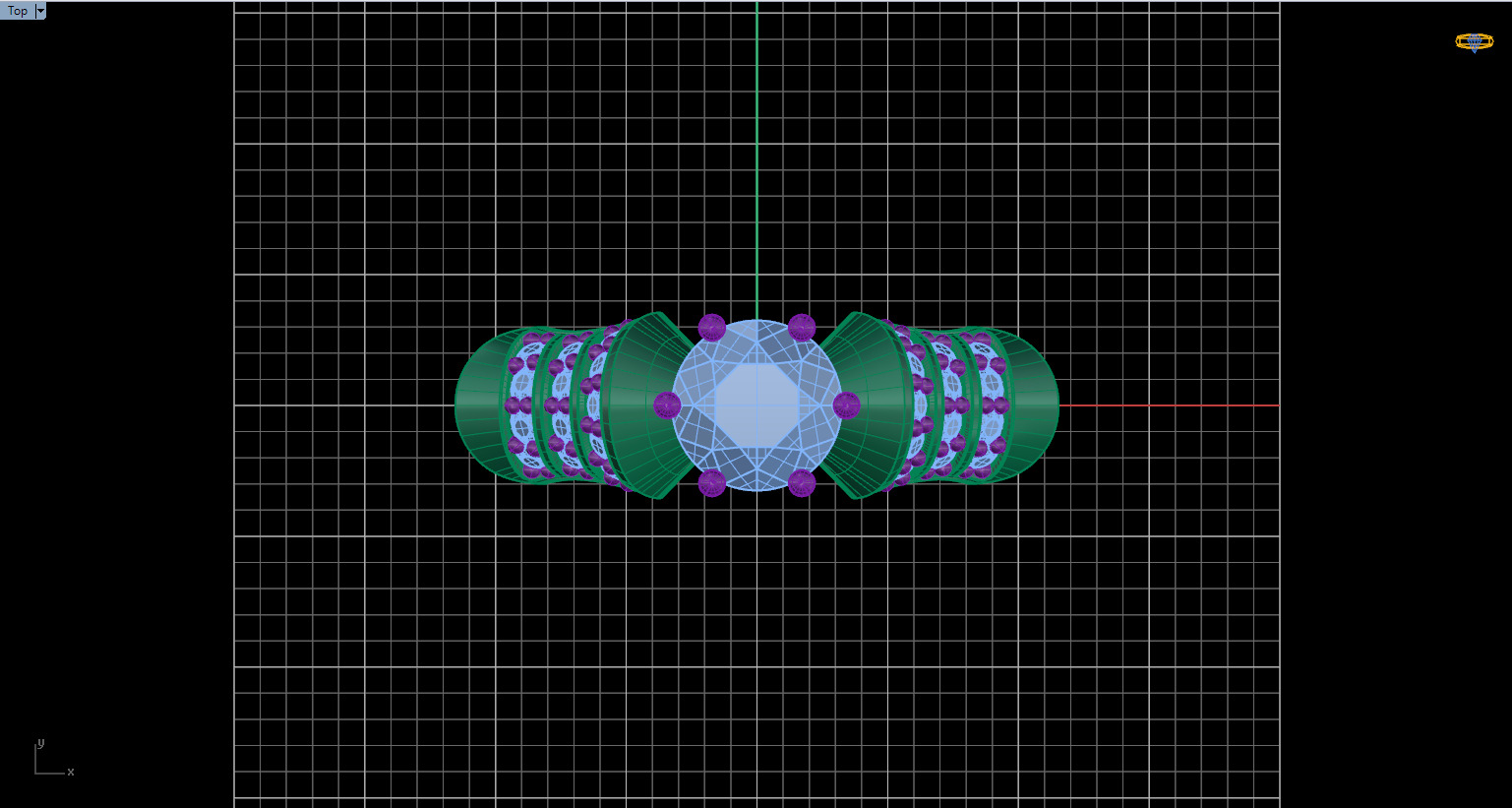 Solitaire Ring 05 3D print model_2