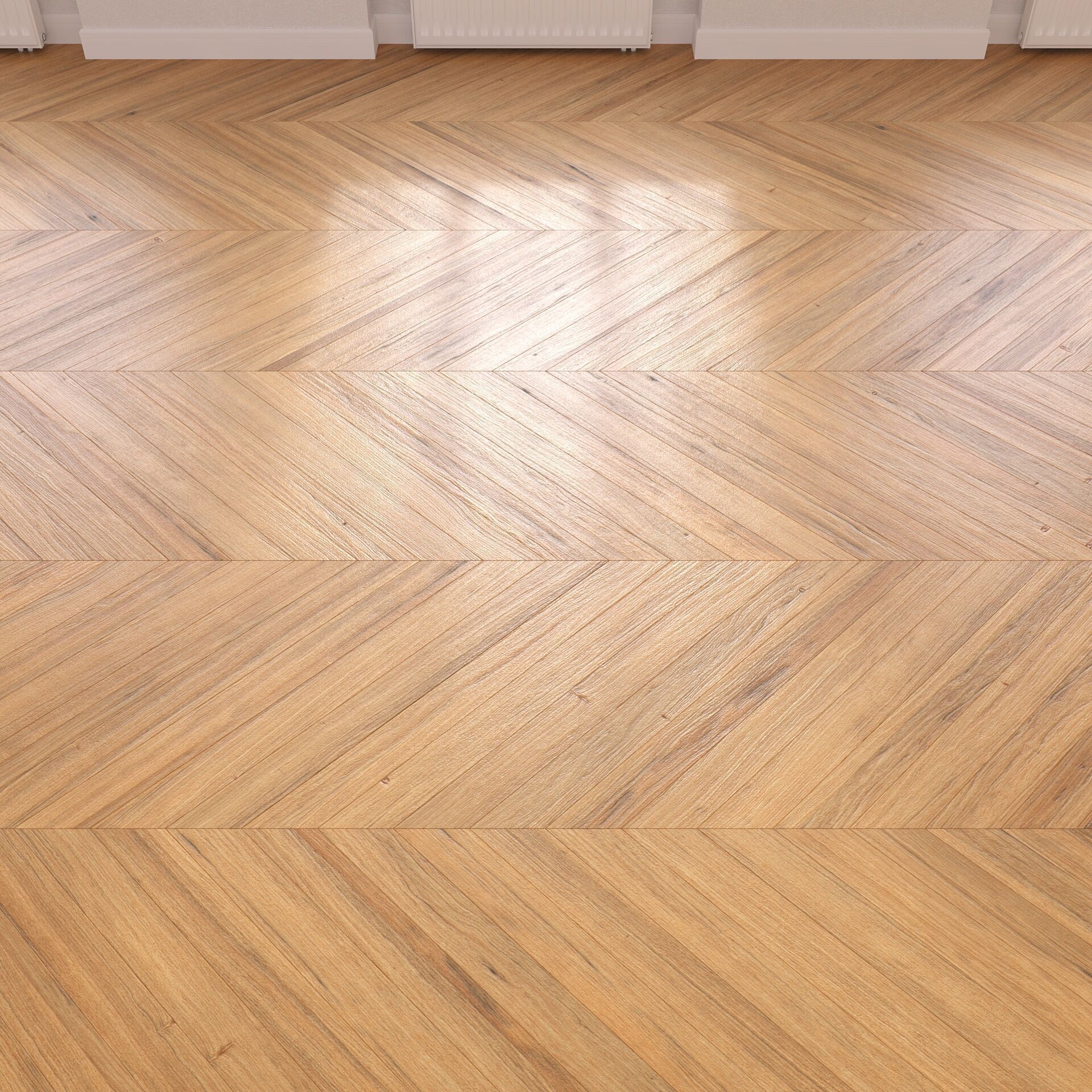 Parquet - Laminate - Wooden floor 4 in 1 Low-poly 3D model_16