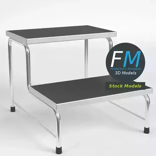 Two-step medical examination stool