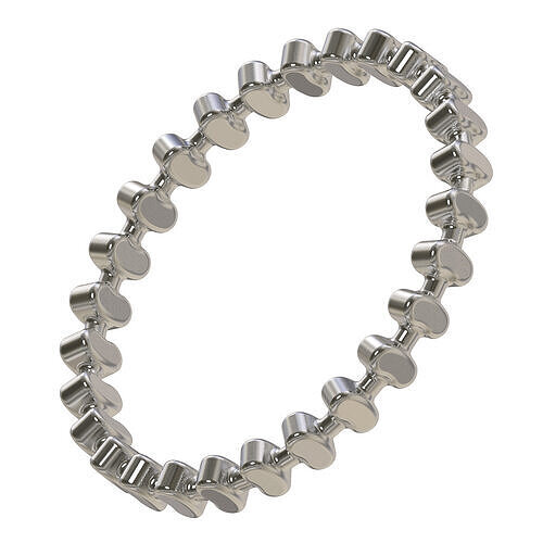 Glamorous Fancy Bangle 3D print model