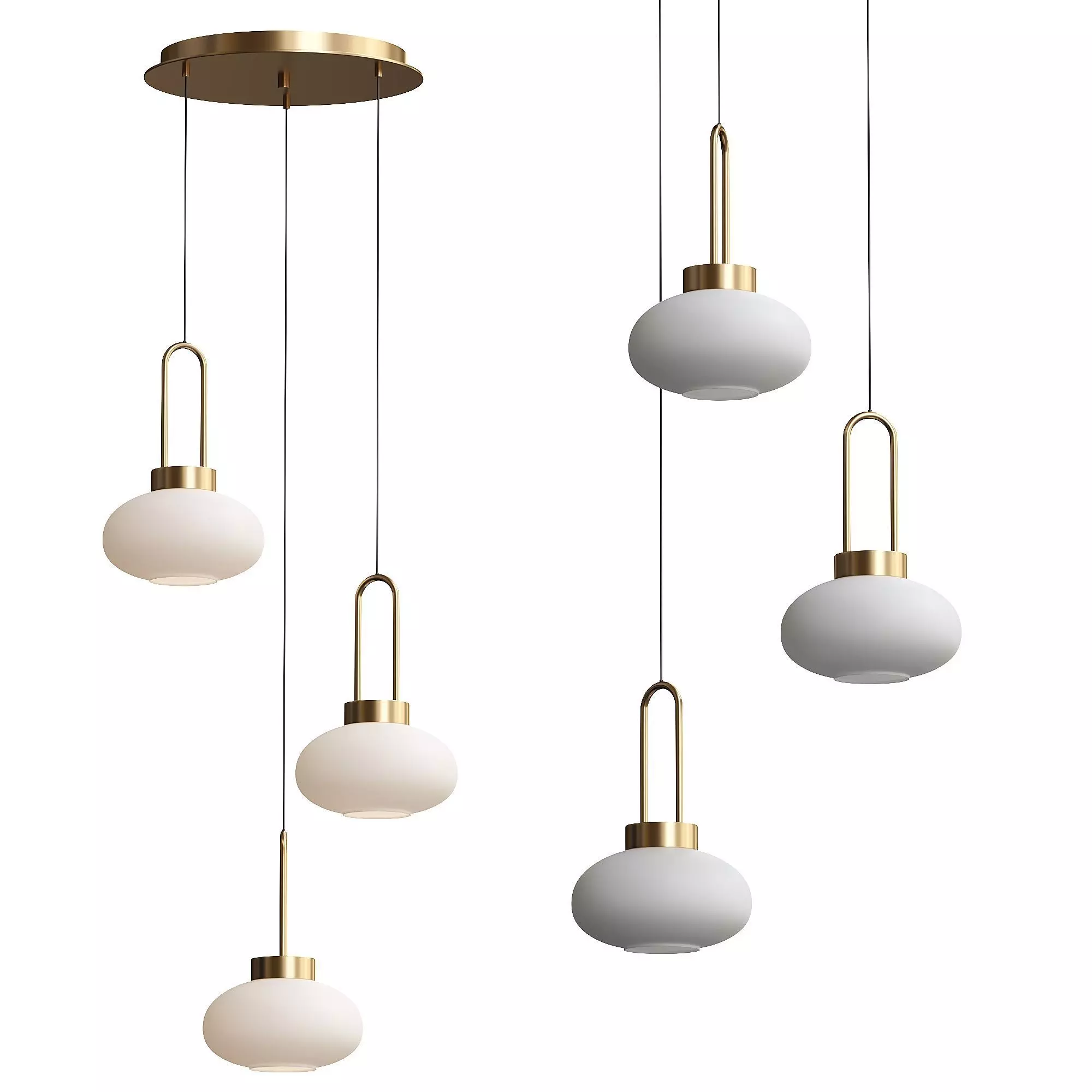 Rezza pendant light 3D model