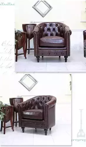 Classic sofa 3D print model