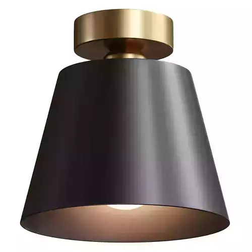 Scandinavian Conical Iron Shade Ceiling Light