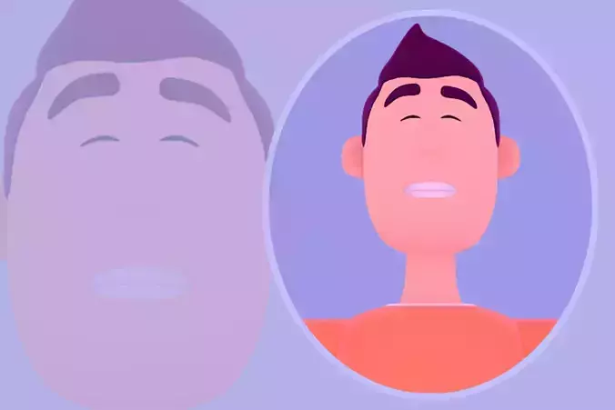 Stylized 3D Casual Male Character - Cartoon Modern Man