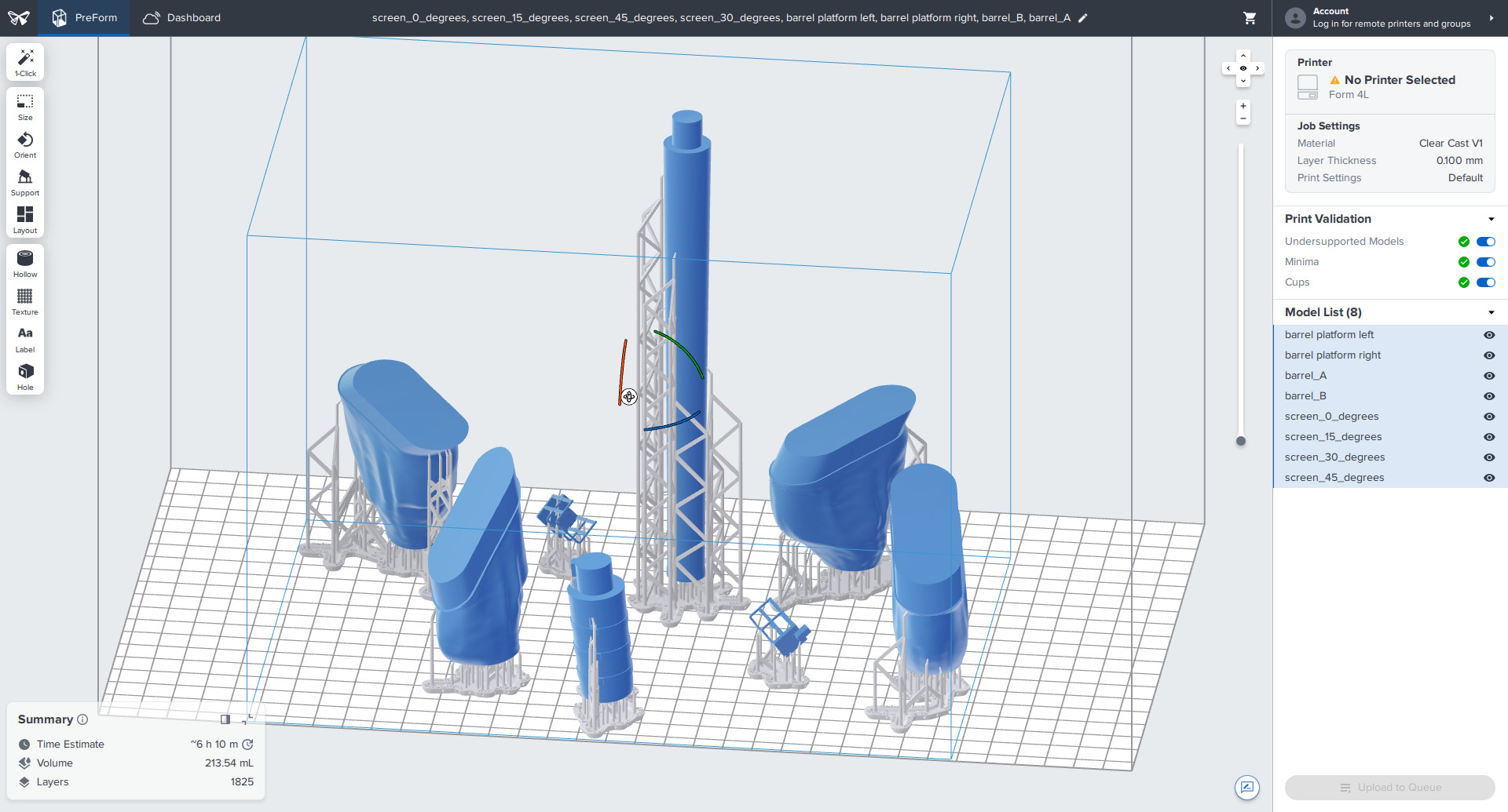 Super Yamato 51cm Twin Turret - 1-72 scale 3D print model_19