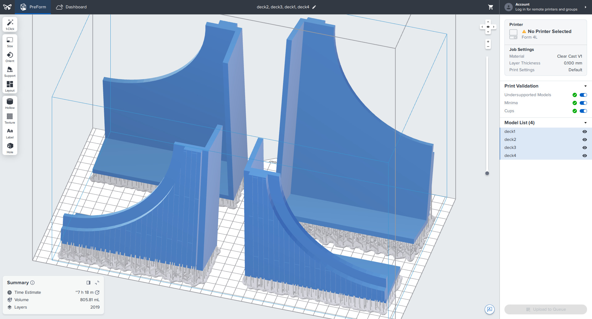 Super Yamato 51cm Twin Turret - 1-72 scale 3D print model_24