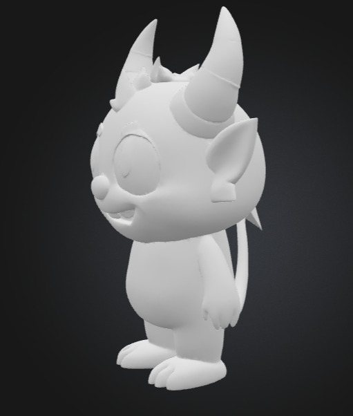 Mini Impish Devil  3D print model_20