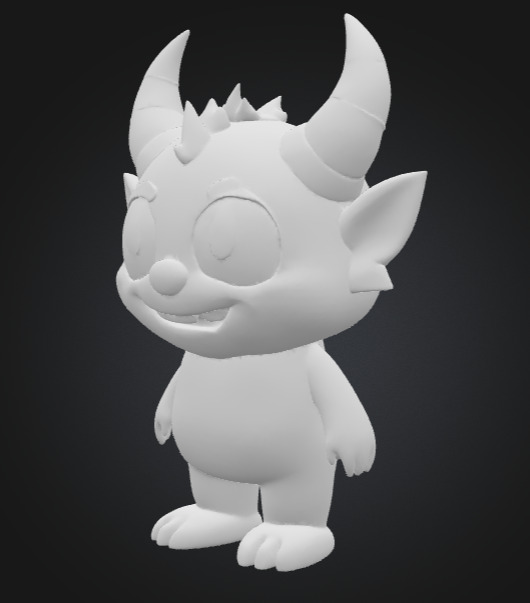 Mini Impish Devil  3D print model_19