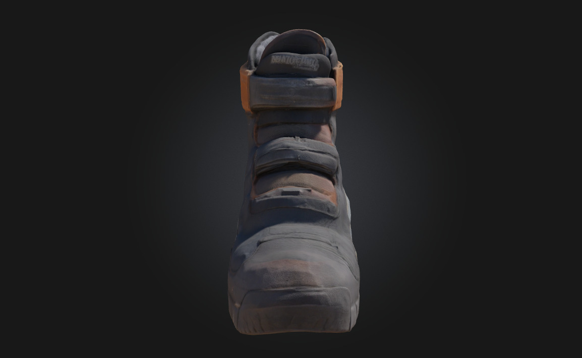 Stealth Boot Tactical Footwear Model for Espionage 3D model_1