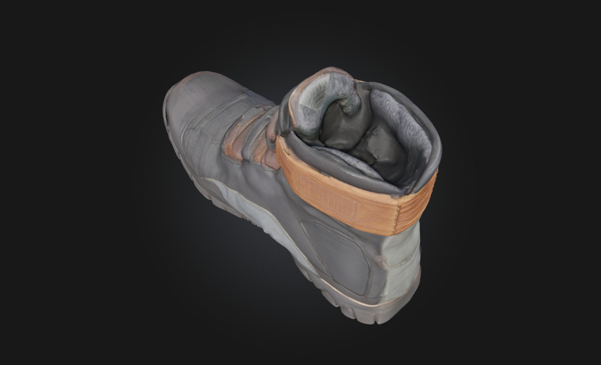 Stealth Boot Tactical Footwear Model for Espionage 3D model_4